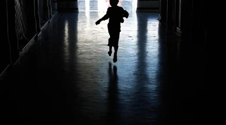 Child running