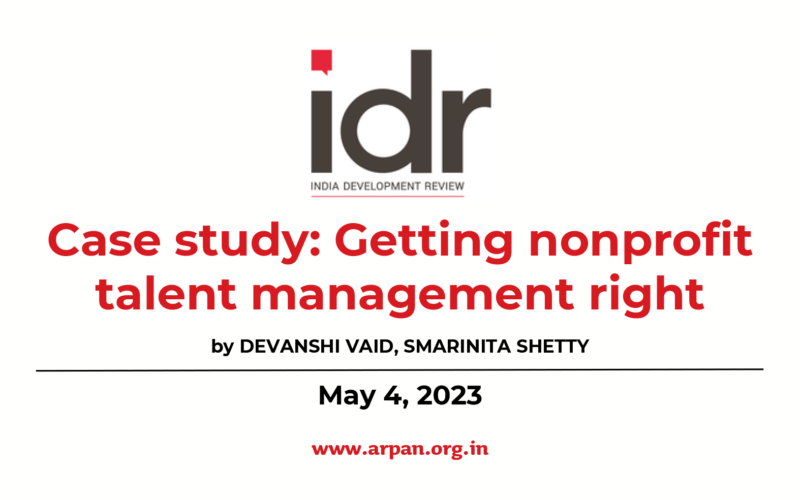 Case study : Getting nonprofit talent mamagement right.
