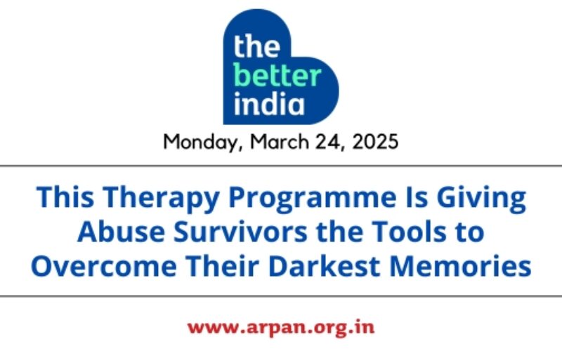 This Therapy Programme Is Giving Abuse Survivors the Tools to Overcome Their Darkest Memories